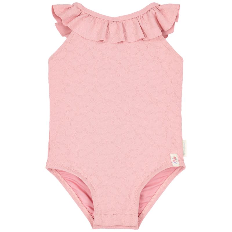 Maillot de bain 1 pièce à volants Dreamy Pink Rose (3-4 ans) Little Dutch Produit 1