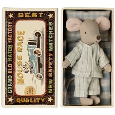 Grand Frère Souris beige dans sa boîte assortie - Maileg