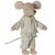 Variation Multicolore du produit Grand Frère Souris beige dans sa boîte assortie de la marque Maileg