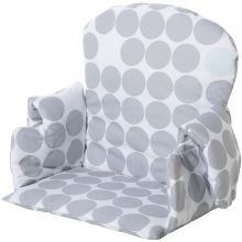 Coussin de chaise haute luxe tissu Pois (35 x 24 x 34 cm)  par Geuther