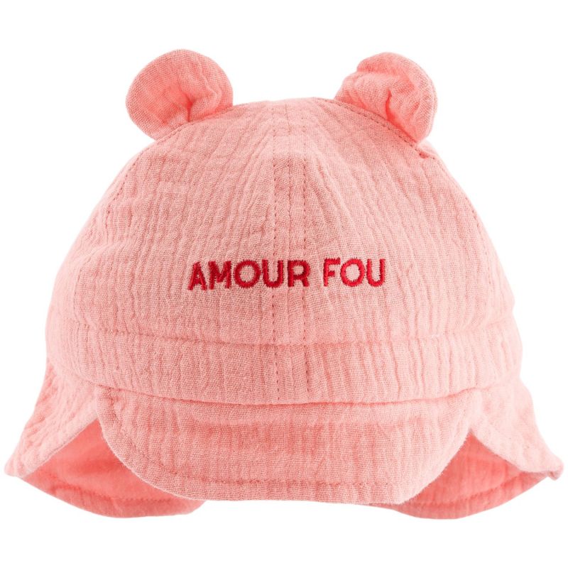 Chapeau bébé Amour Fou rose (6-12 mois) Chamaye Produit 3