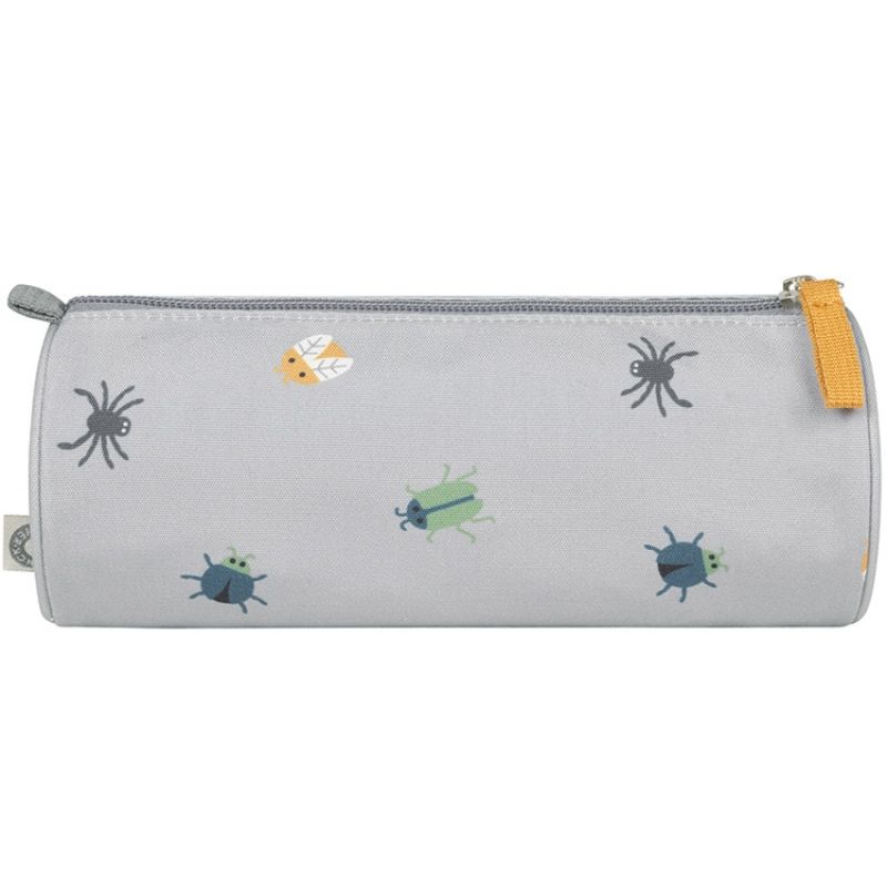 Trousse scolaire Mynte grise Franck & Fischer