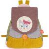 Sac à dos bébé Tchiki madame chat (personnalisable)  par L'oiseau bateau