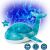 Variation Bleu du produit Veilleuse peluche Tranquil Whale Blue (rechargeable) de la marque Cloud B
