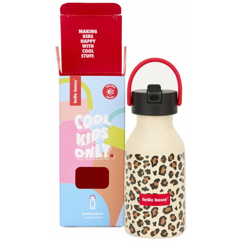 Gourde isotherme Léopard (350 ml) Hello Hossy Packaging 5