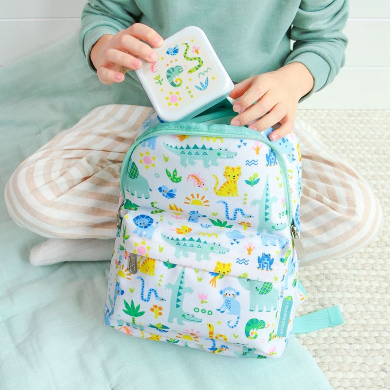 Lot de 4 boîtes à goûter Jungle A Little Lovely Company Ambiance 5