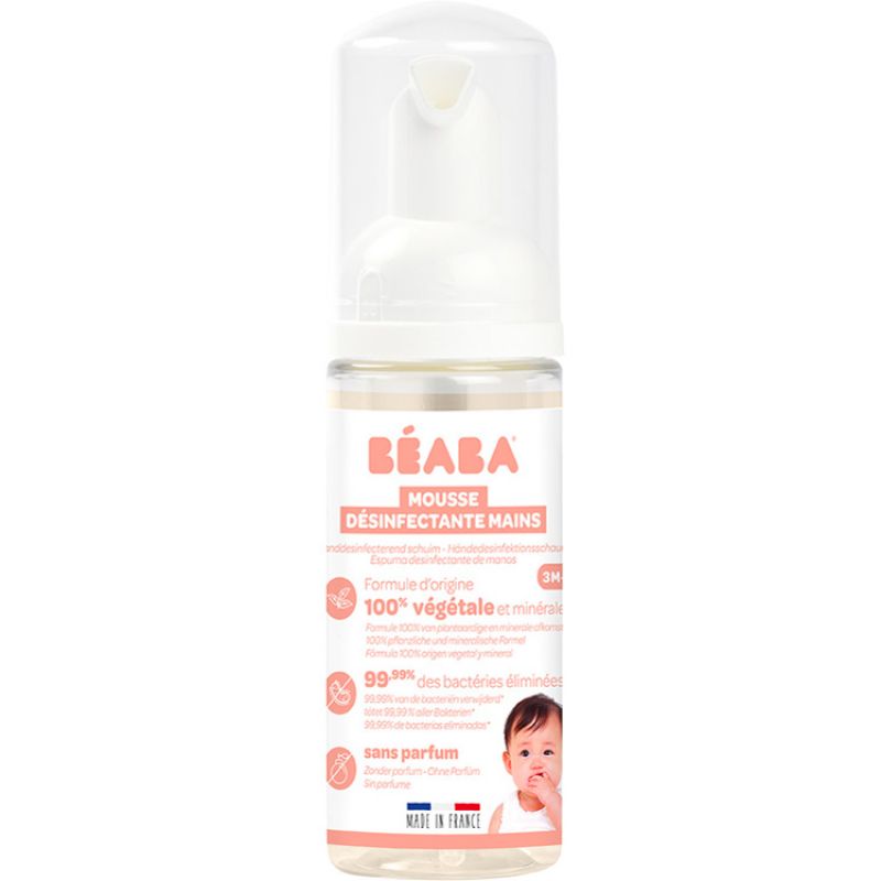 Spray mousse désinfectant mains pour bébé (50 ml) Béaba