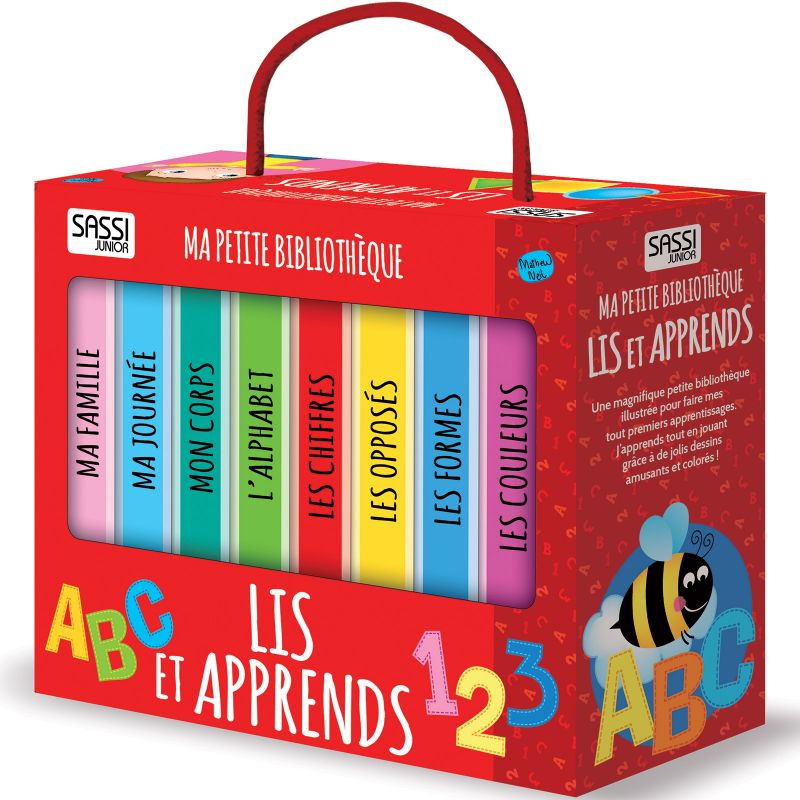 Lot de 8 livres Lis et apprends Sassi Junior
