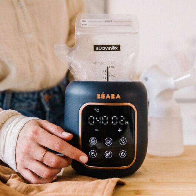 Chauffe-biberon Multi-Milk Night Blue Béaba Ambiance 6