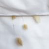 Housse de couette bébé en coton bio blanc (100 x 140 cm)  par Kadolis