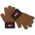 Variation Marron, noir, rouge du produit Gants Handy Blacky (4-6 ans) de la marque Hello Hossy