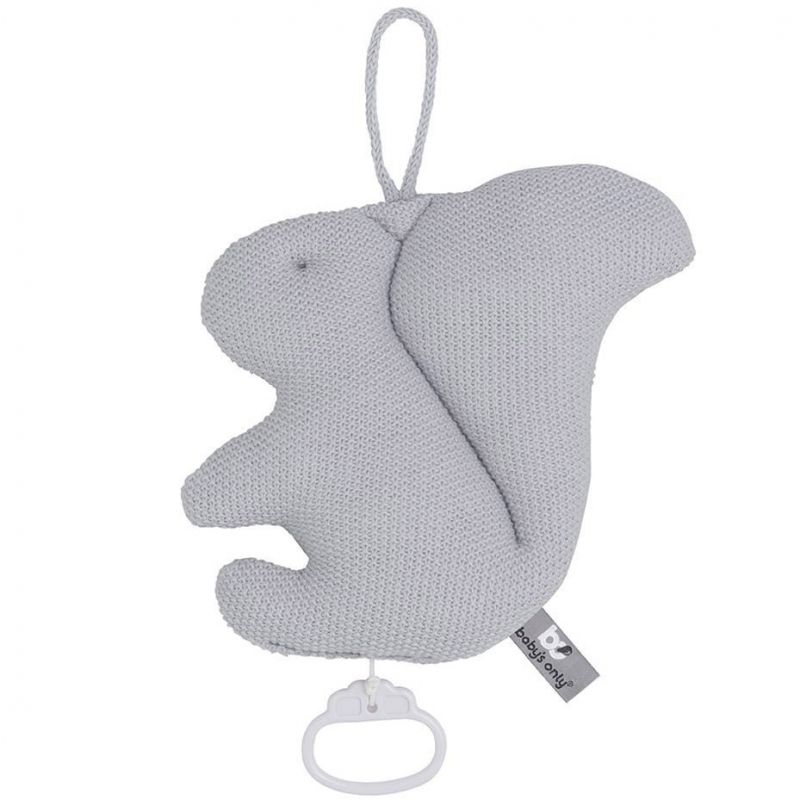Peluche musicale écureuil grise Baby's Only