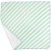 Serviette de plage à rayures Vertes Pop (90 x 90 cm) Sauthon Produit 3