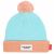Variation Bleu, corail du produit Bonnet Color Block Candy (0-9 mois) de la marque Hello Hossy