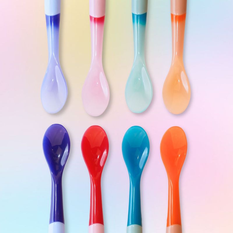 Lot de 4 cuillères thermosensibles Bo Jungle Ambiance 2