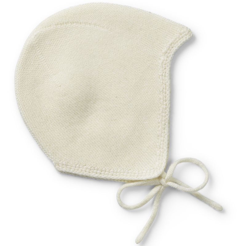 Bonnet bébé béguin crème Vanilla White (3-6 mois) Elodie Details