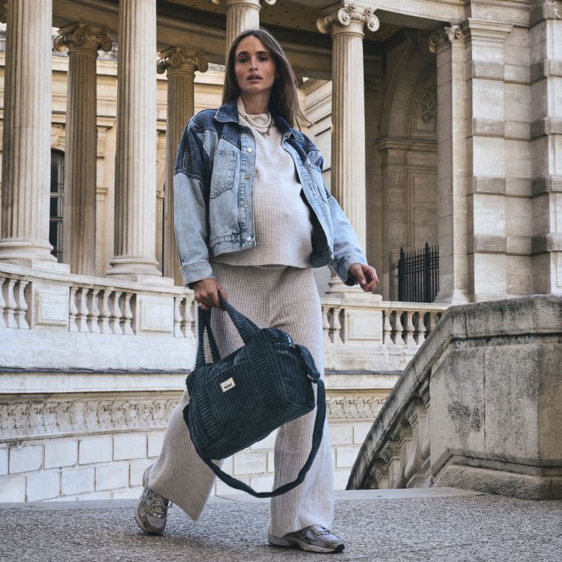 Sac à langer Middle Capsule velours Duck BEBEL Ambiance 6