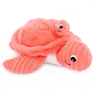 Peluche Sauvenou maman et bébé Les Ptipotos Corail (29 cm)