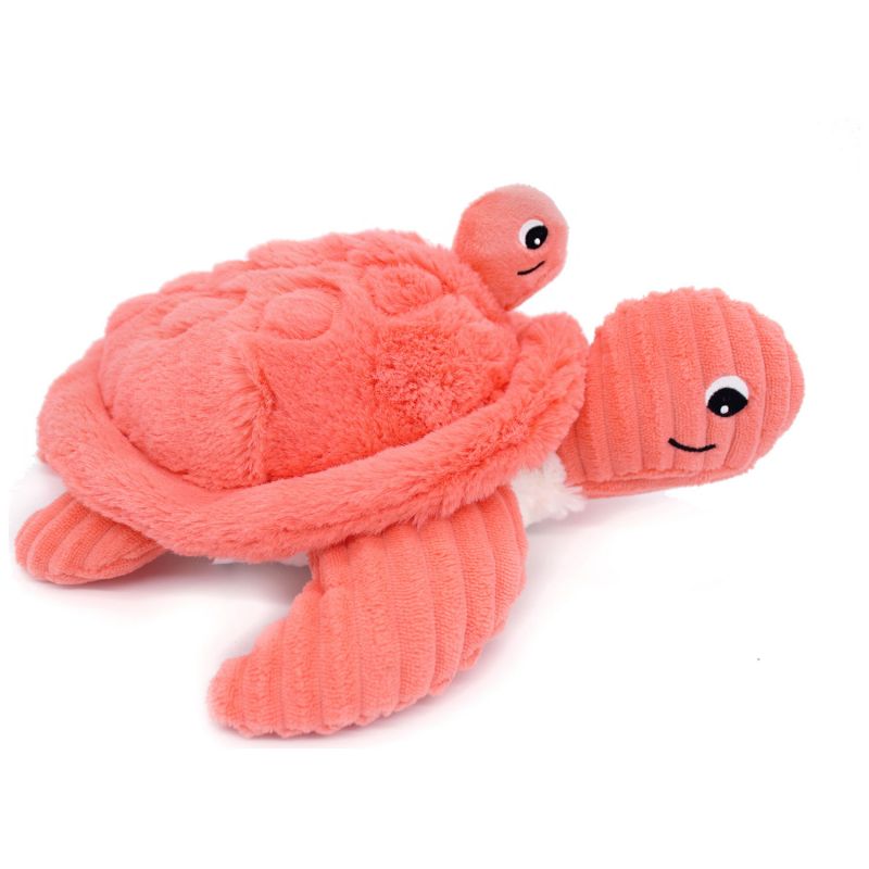 Peluche Sauvenou maman et bébé Les Ptipotos Corail (29 cm) Les Déglingos Produit 3