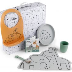 Coffret repas Goodie box silicone Multicolore (7 pièces) - Done by Deer