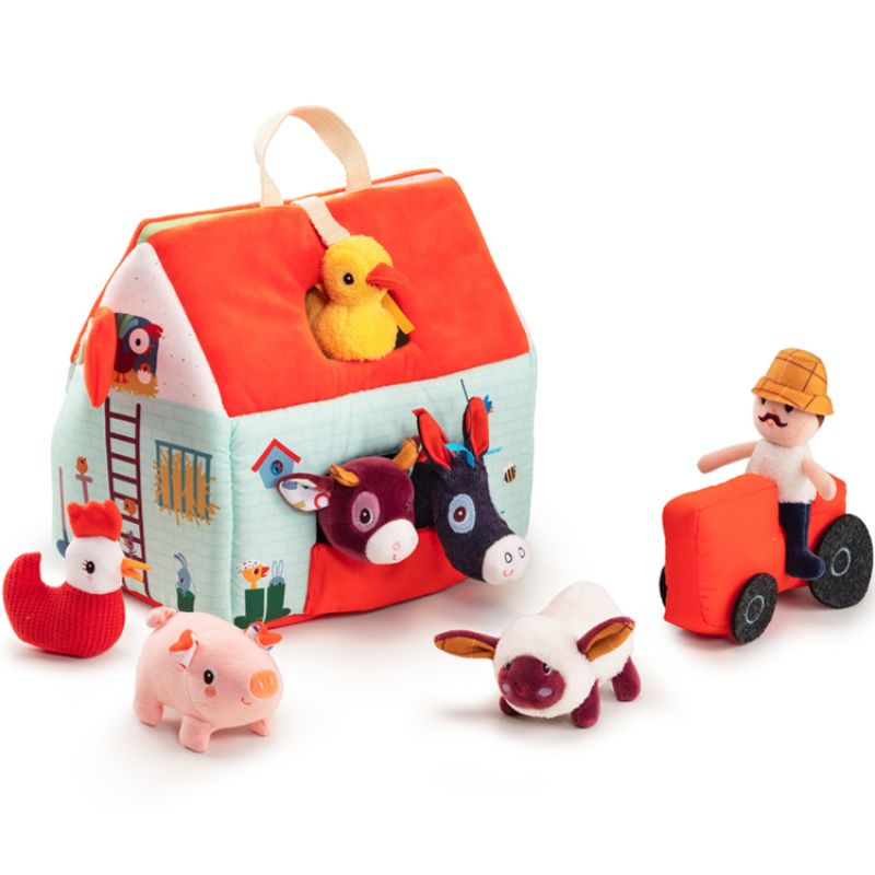 Peluche d'activités Ma première ferme - Reconditionné Lilliputiens Produit 2