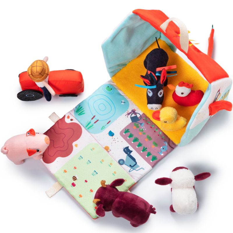 Peluche d'activités Ma première ferme - Reconditionné Lilliputiens Produit 3