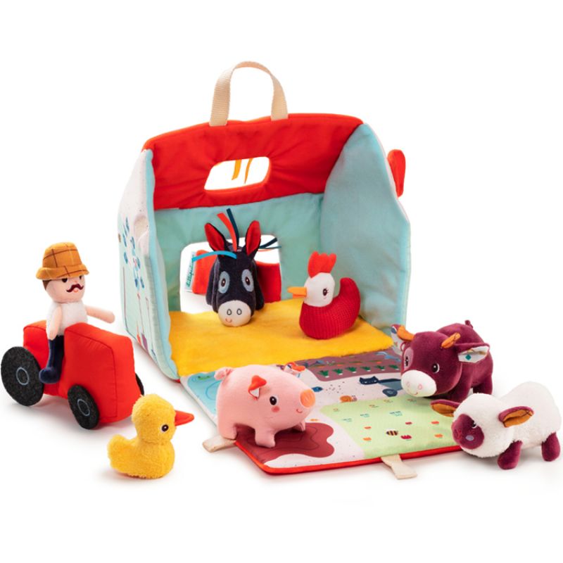 Peluche d'activités Ma première ferme - Reconditionné Lilliputiens Produit 4