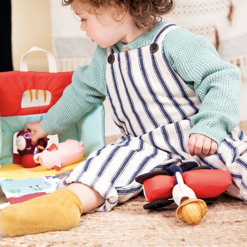 Peluche d'activités Ma première ferme - Reconditionné Lilliputiens Produit 7