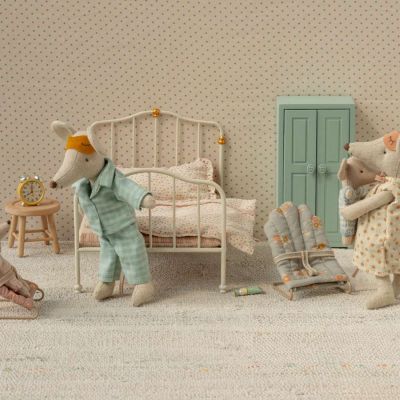 Pyjama Papa souris Menthe sable