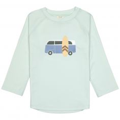 T-shirt anti-UV Camper vert écume (13-18 mois) - Lässig 