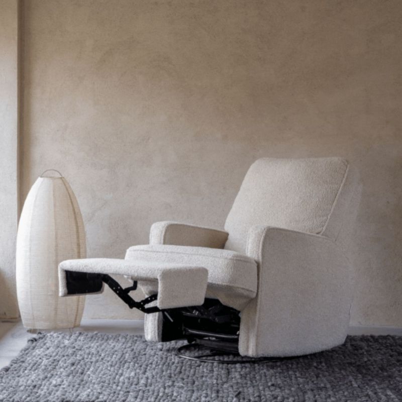 Fauteuil électrique pivotant et inclinable Taupe Quax Ambiance 2