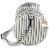 Sac week-end Botton Rayures Walking Mum Produit 3