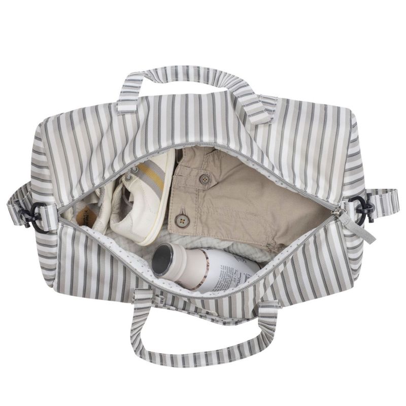 Sac week-end Botton Rayures Walking Mum Produit 5