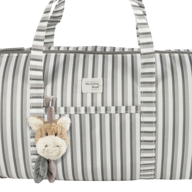 Sac week-end Botton Rayures Walking Mum Produit 6