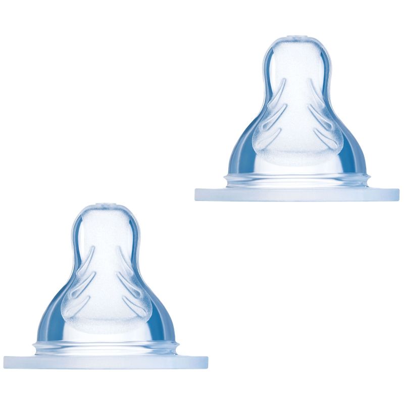 Lot de 2 tétines en silicone débit 3 rapide (4 mois et +) MAM Produit 1 grande taille