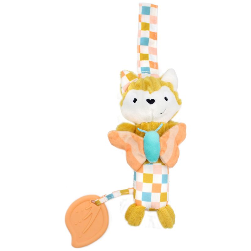 Peluche d'activités nomade Cyranos le Renard Les Déglingos Produit 1