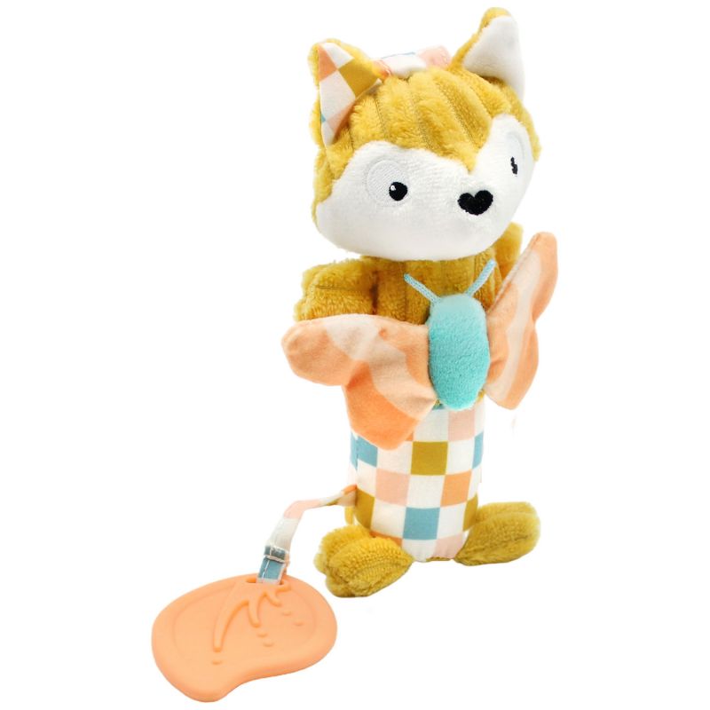 Peluche d'activités nomade Cyranos le Renard Les Déglingos Produit 3