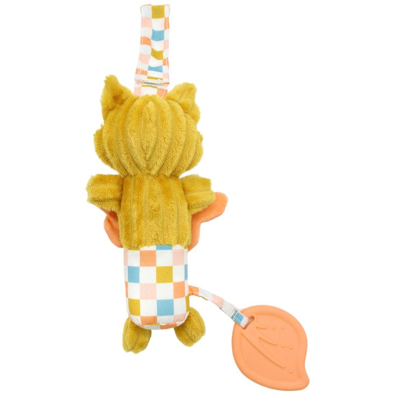 Peluche d'activités nomade Cyranos le Renard Les Déglingos Produit 4