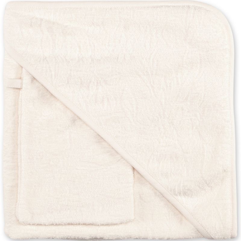 Cape de bain Idyle écru Terry (90 x 90 cm) Bemini