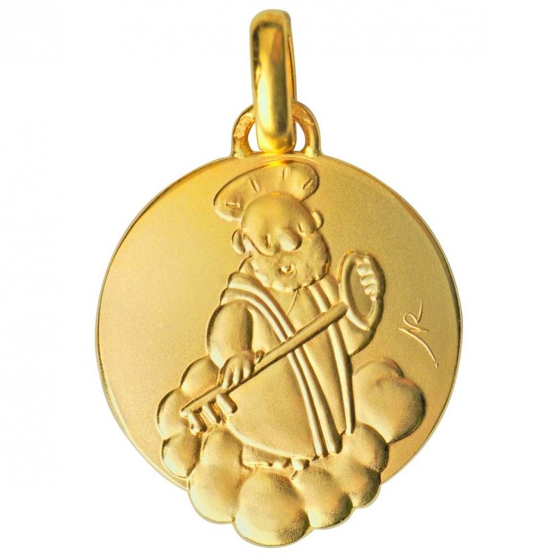 Médaille Saint Pierre (or jaune 750°) Monnaie de Paris