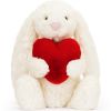 Peluche Lapin love heart Original (31 cm)  par Jellycat