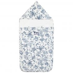Nid d'ange passe sangle Toile de Jouy bleu - Tartine et Chocolat