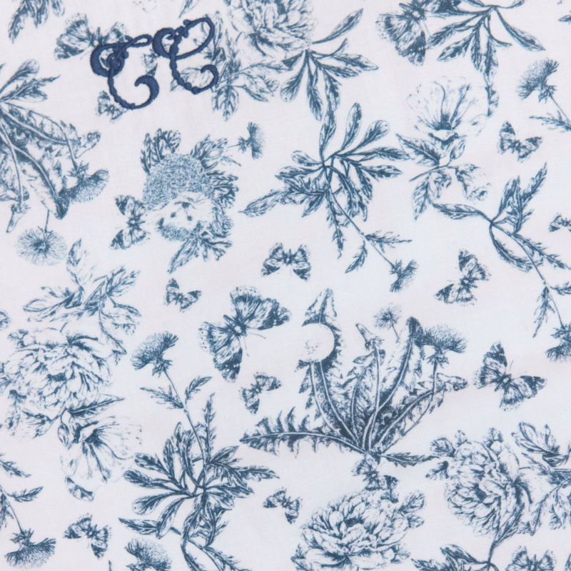 Nid d'ange passe sangle Toile de Jouy bleu Tartine et Chocolat Produit 6