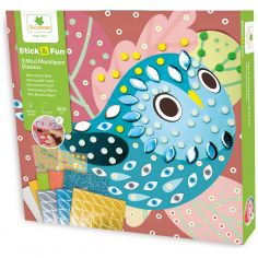 Coffret 3 maxi mosaïques Oiseaux - Sycomore