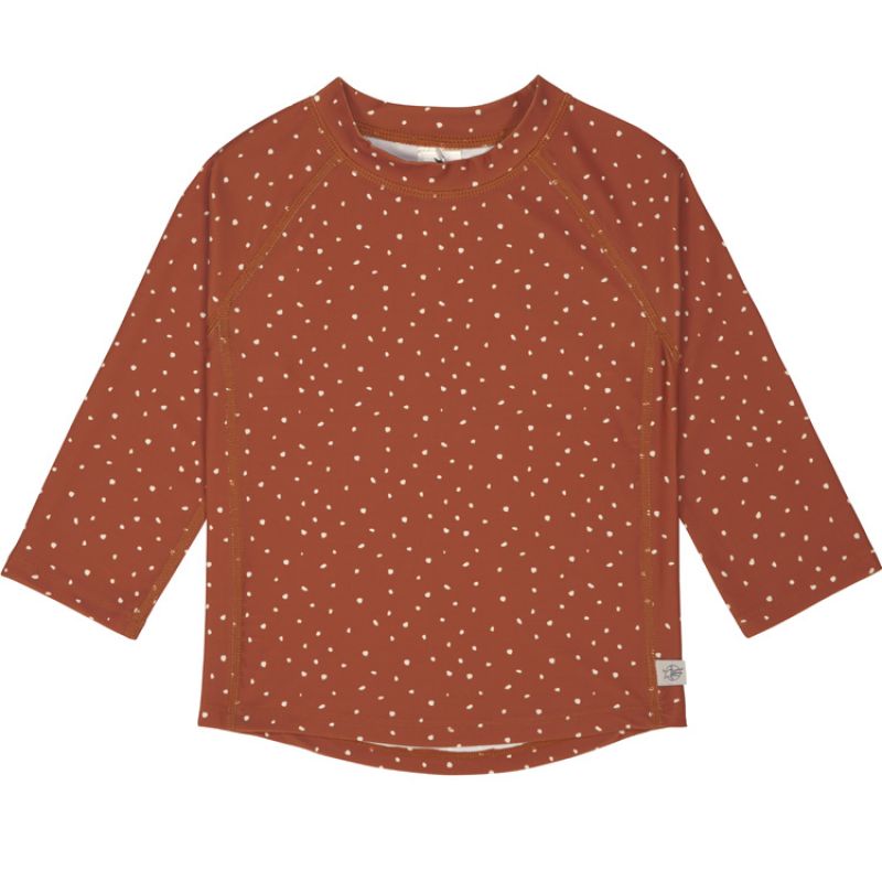 Tee-shirt anti-UV manches longues Petits pois rouille (25-36 mois) Lässig