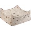 Pouf Ottoman Square Terrazzo Sand - Wigiwama