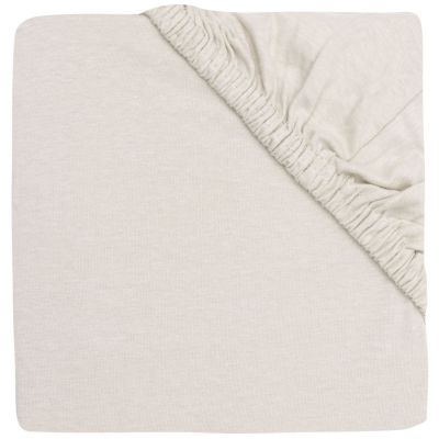 Drap housse en jersey Sand (40 x 80 cm)