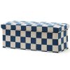 Banc de rangement Carreaux Bleu Kid's Concept Produit 1