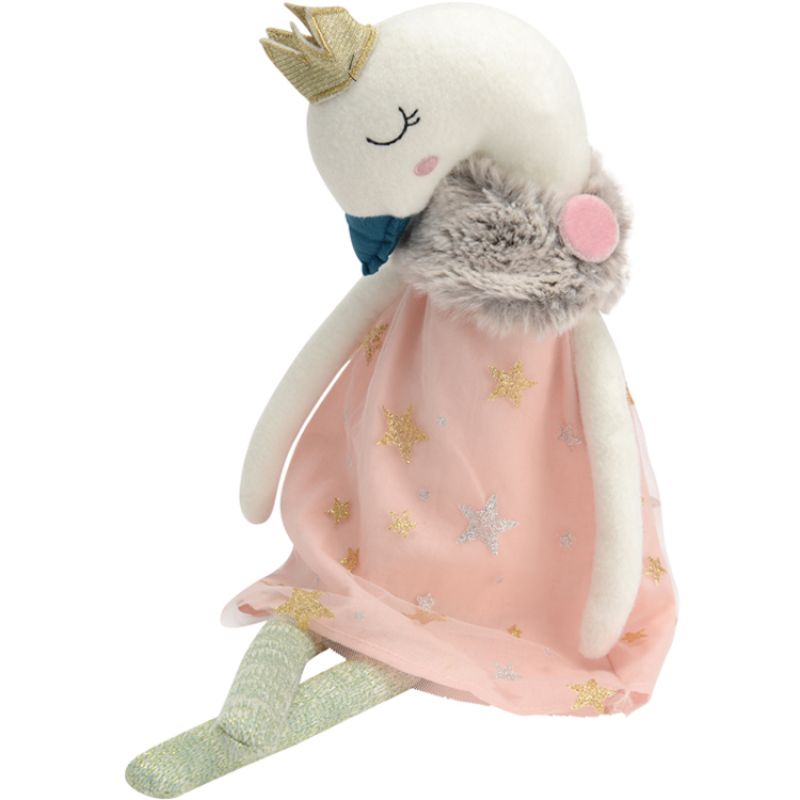 Peluche Sofia le cygne (43 cm) Amadeus Les Petits