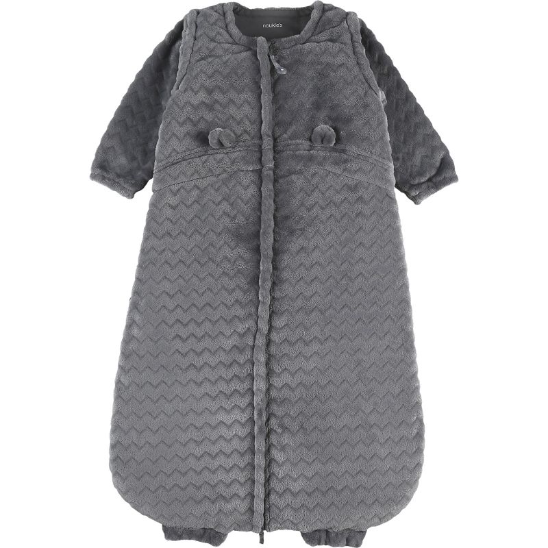 Gigoteuse chaude Groloudoux gris foncé Mix & Match TOG 2.0 (90 cm) Noukie's